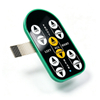 Oval Tactile Flat Type Membrane Switch, Lifting Equipment Controller Keypad