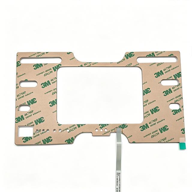 Industrial Tactile Flat Type Membrane Switch With LCD Display Window, MAHLE Equipment Control Keypad