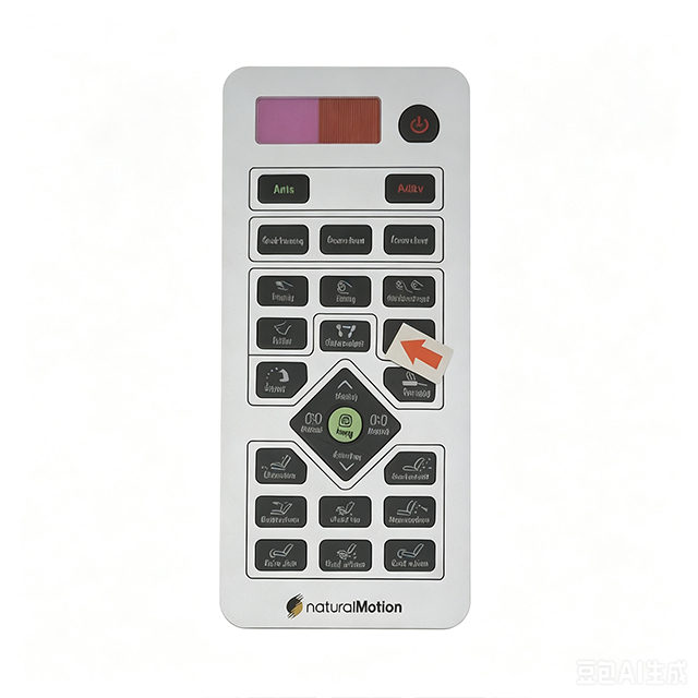 FPC Integrated Tactile Membrane Switch With LCD Display Window, Massage Chair Remote Control Keypad