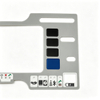 Industrial Tactile Flat Type Membrane Switch With LCD Display Window, MAHLE Equipment Control Keypad