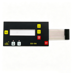 GS 104 Tactile Membrane Switch With LCD Display Window