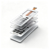 FPC Integrated Tactile Membrane Switch With LCD Display Window, Massage Chair Remote Control Keypad