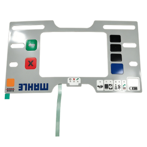 Industrial Tactile Flat Type Membrane Switch With LCD Display Window, MAHLE Equipment Control Keypad