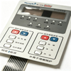 Tactile Flat Type Membrane Switch With LCD Window, Boiler Heater Control Keypad