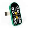 Oval Tactile Flat Type Membrane Switch, Lifting Equipment Controller Keypad