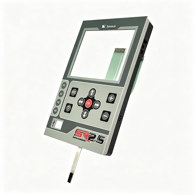 SR2.5 Industrial Controller Tactile Membrane Switch