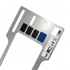 Industrial Tactile Flat Type Membrane Switch With LCD Display Window, MAHLE Equipment Control Keypad